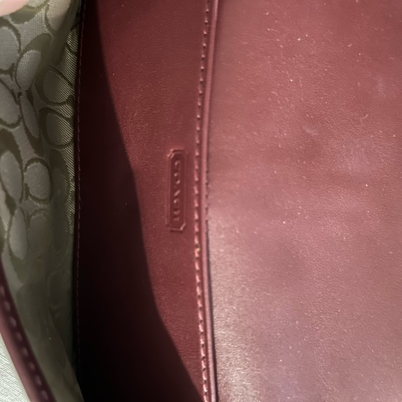 Coach Handbag, Bill and checkbook holder, coin purse FOB - Picture 10 of 15